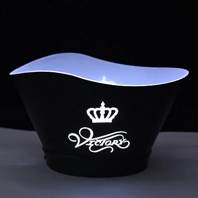 CF-329BF 12L LED ice bucket - PP(Oil painted)