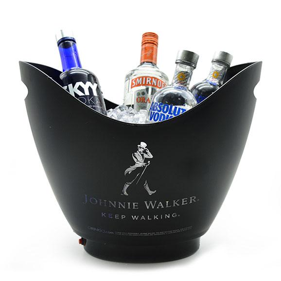 CF-314BF 8L LED ice bucket - PP(Oil painted) - LedBarGear Product Image