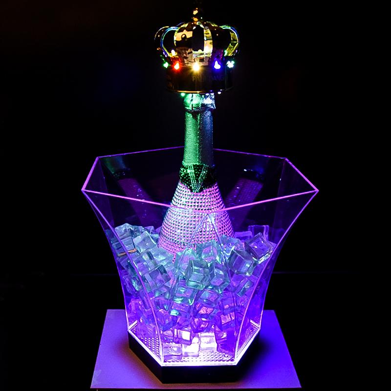 CF-326AF/BF 6L LED ice bucket - PP /PS+ABS - LedBarGear Product Image
