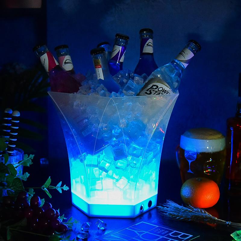 CF-326AF/BF 6L LED ice bucket - PP /PS+ABS - Additional Image 1