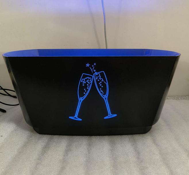 CF-368BF 16L LED ice bucket - Additional Image 2
